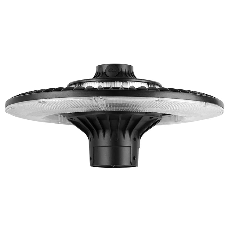 150W Dusk-to-Dawn Garden Post Lamp, Outdoor LED
