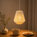 Battery-Operated Boho Pendant Lamp with Remote & Timer